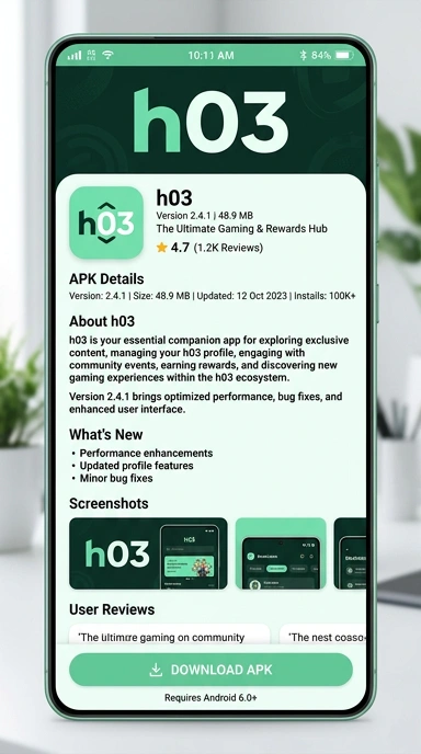Unduh dan Instal h03 APK untuk Android di Indonesia