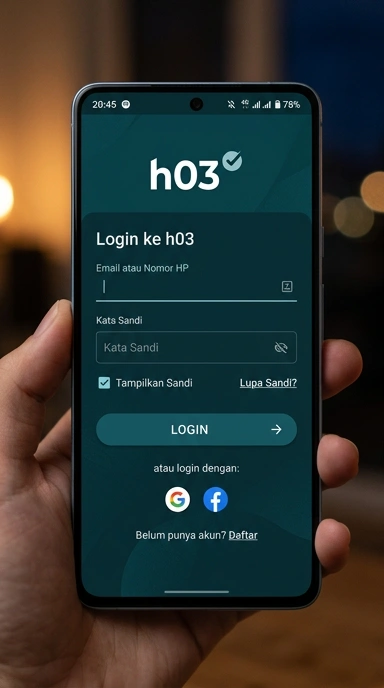 Masuk ke Akun h03 Anda dengan Mudah dan Cepat